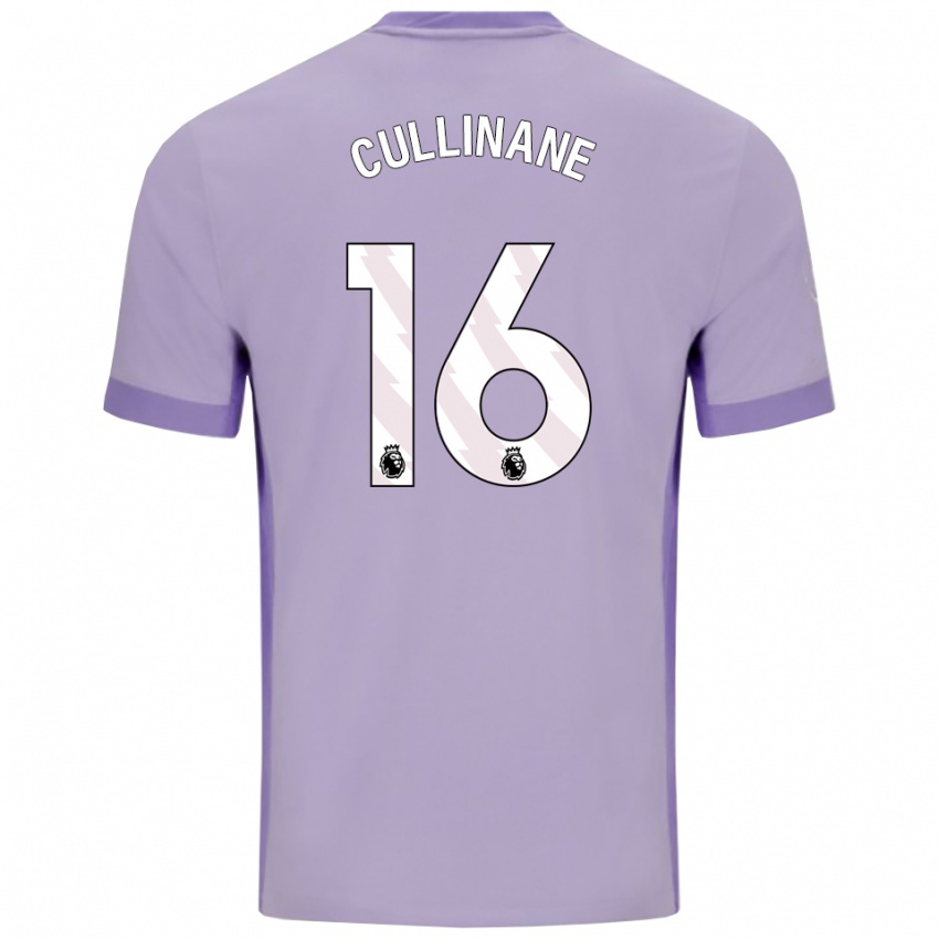 ילדים Billy-Ray Cullinane #16 טארו סגול לבן הרחק ג'רזי 2025/26 חולצה קצרה