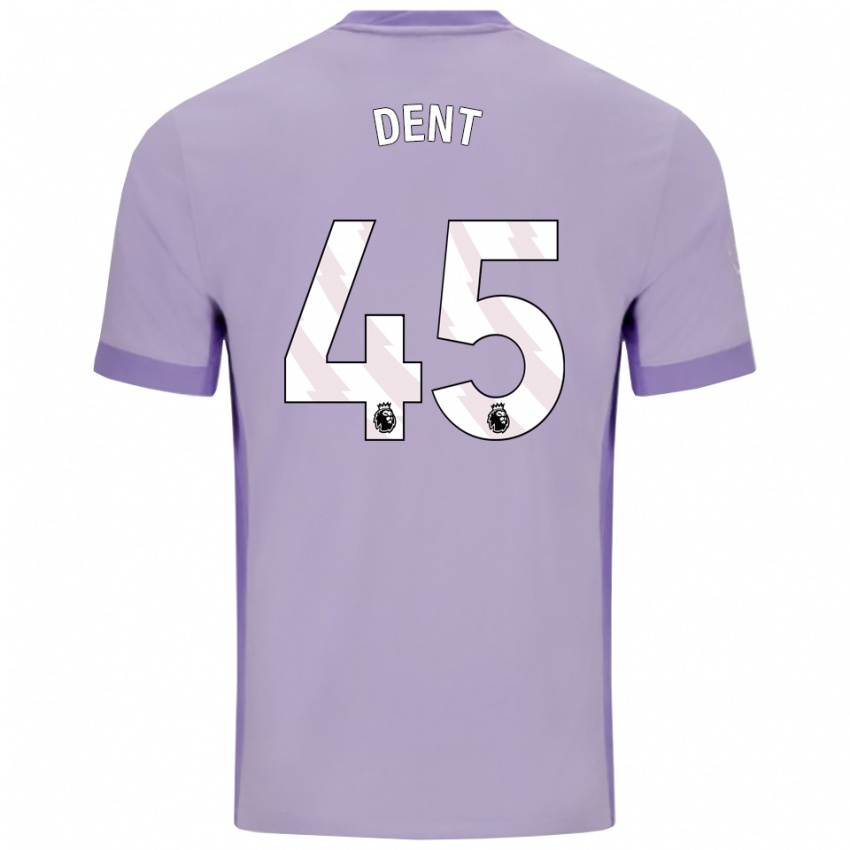 ילדים Lily Dent #45 טארו סגול לבן הרחק ג'רזי 2025/26 חולצה קצרה