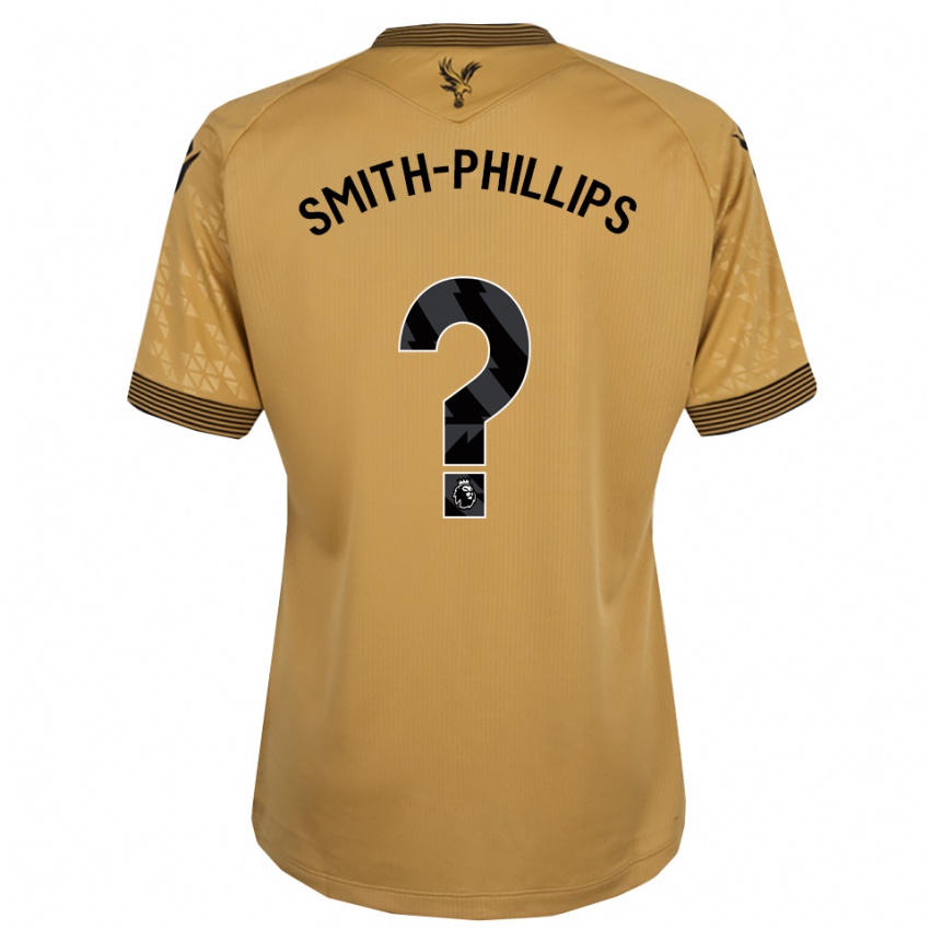 ילדים Kairo Smith-Phillips #0 זהב שחור הרחק ג'רזי 2025/26 חולצה קצרה