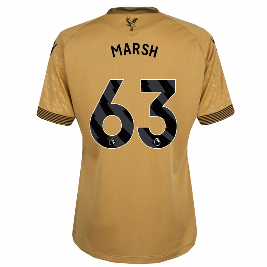 ילדים זאק מארש #63 זהב שחור הרחק ג'רזי 2025/26 חולצה קצרה