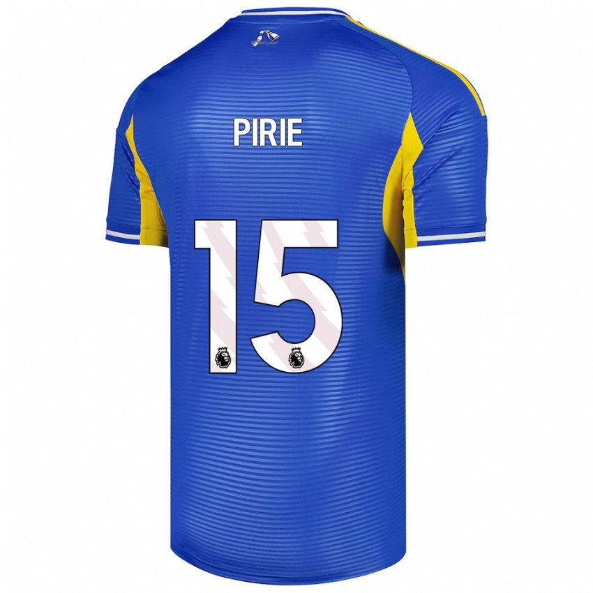 ילדים לואיס פירי #15 כחול צהוב הרחק ג'רזי 2025/26 חולצה קצרה
