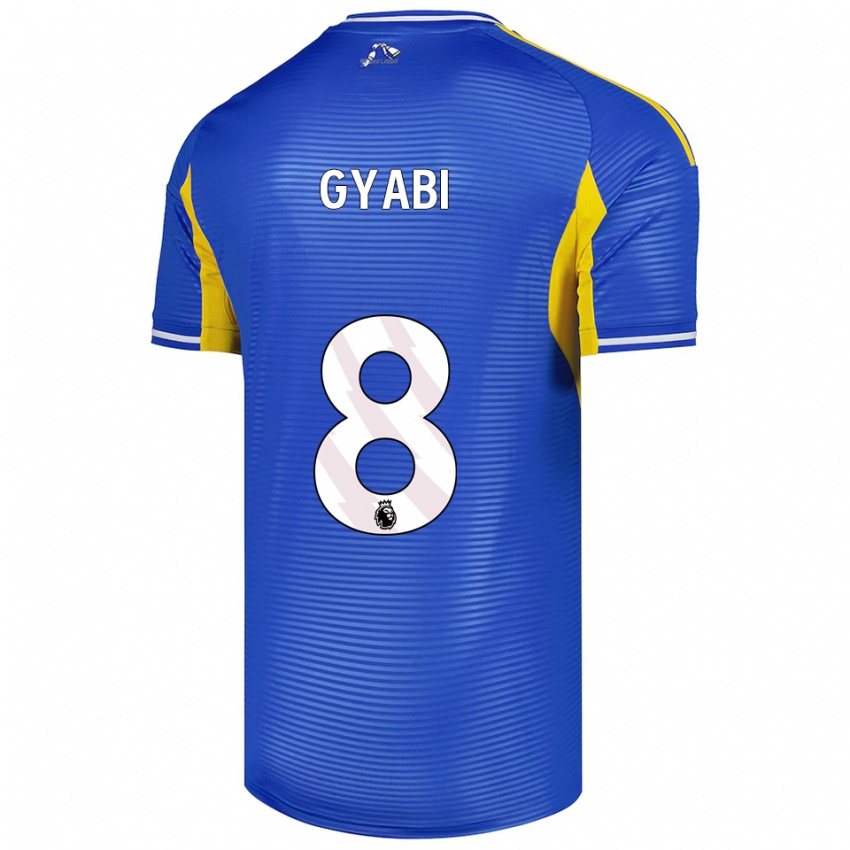 ילדים דארקו גיאבי #8 כחול צהוב הרחק ג'רזי 2025/26 חולצה קצרה