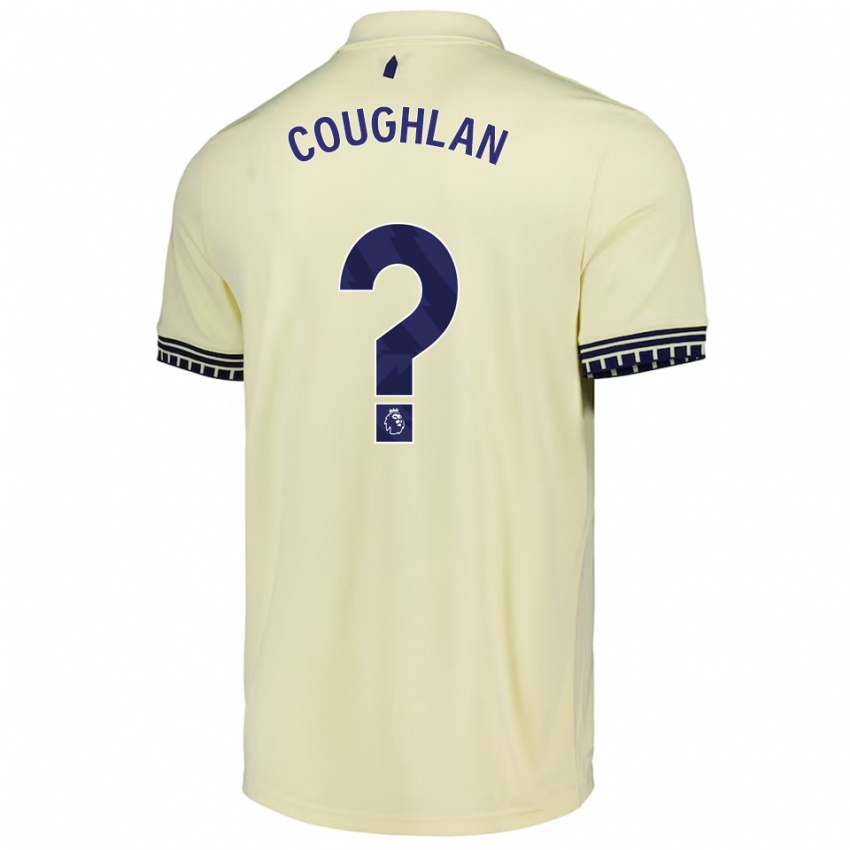 ילדים סאם קוגלן #0 לבן מלוכלך שחור הרחק ג'רזי 2025/26 חולצה קצרה