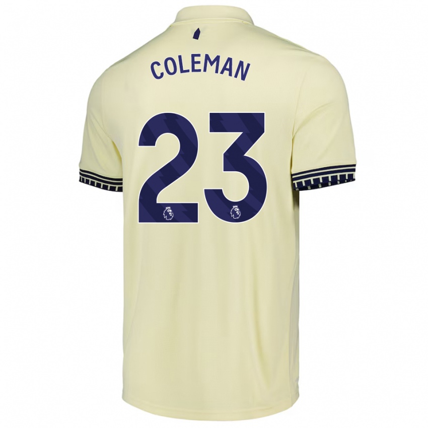 ילדים שיימוס קולמן #23 לבן מלוכלך שחור הרחק ג'רזי 2025/26 חולצה קצרה