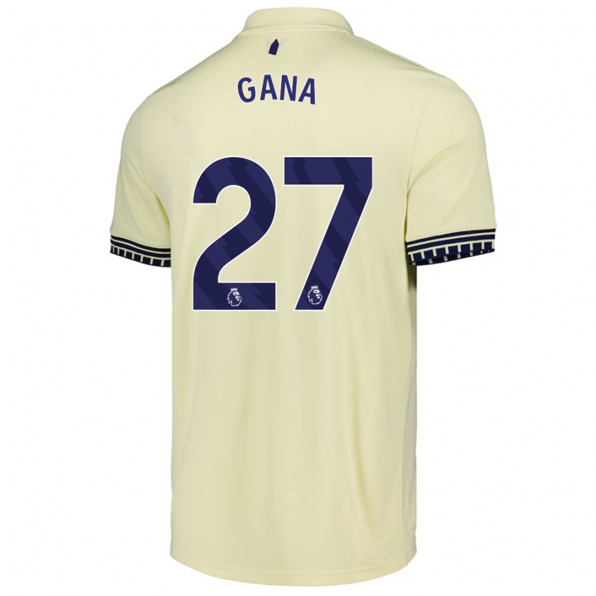 ילדים אידריסה גווייה #27 לבן מלוכלך שחור הרחק ג'רזי 2025/26 חולצה קצרה