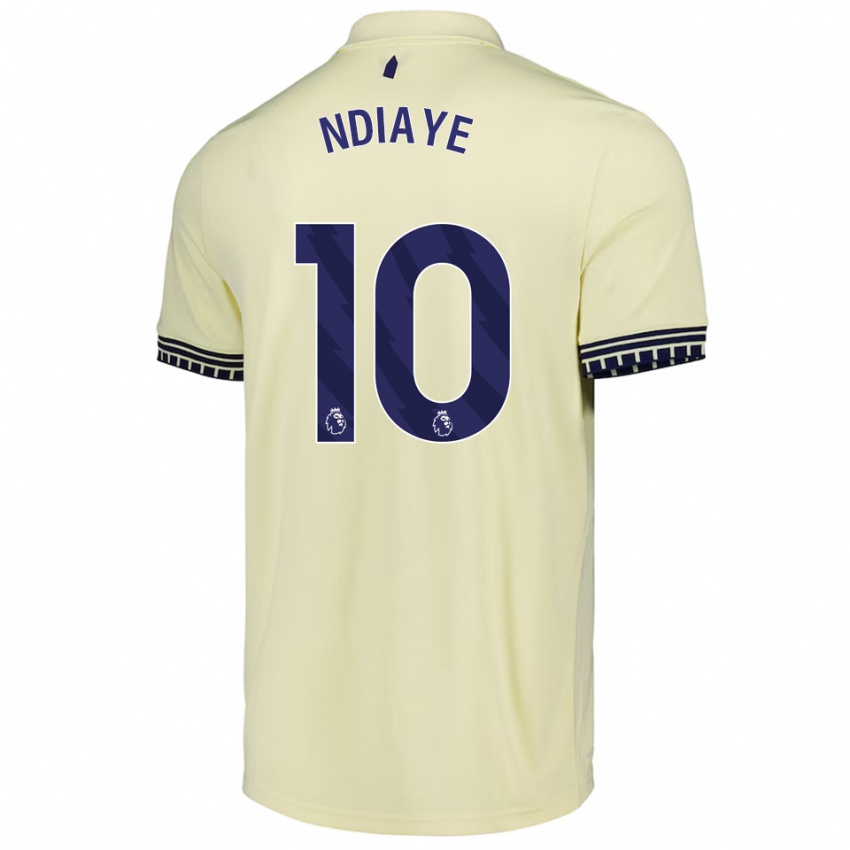 ילדים אילימאן נדיאיי #10 לבן מלוכלך שחור הרחק ג'רזי 2025/26 חולצה קצרה