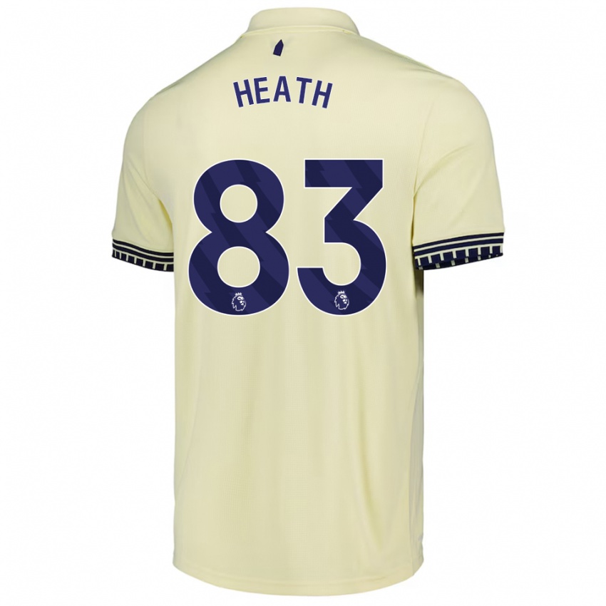 ילדים איזק הית׳ #83 לבן מלוכלך שחור הרחק ג'רזי 2025/26 חולצה קצרה