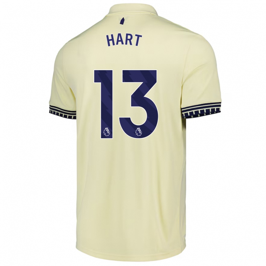 ילדים Libby Hart #13 לבן מלוכלך שחור הרחק ג'רזי 2025/26 חולצה קצרה