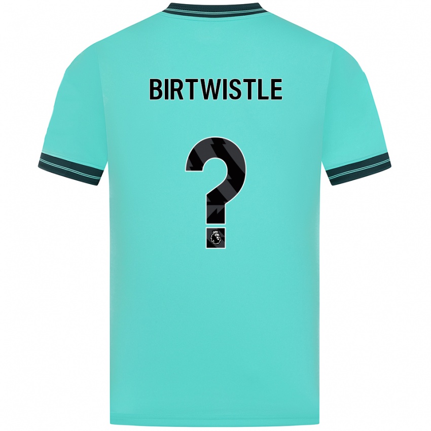 ילדים Harry Birtwistle #0 תכלת ירוק הרחק ג'רזי 2025/26 חולצה קצרה