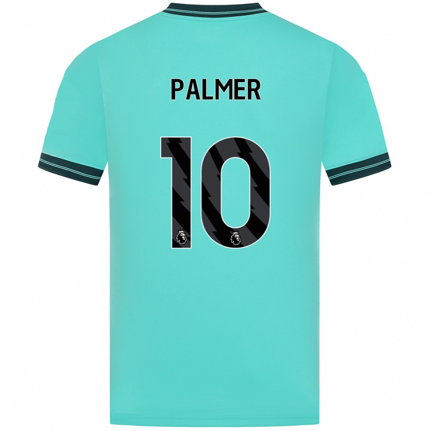ילדים Jamila Palmer #10 תכלת ירוק הרחק ג'רזי 2025/26 חולצה קצרה