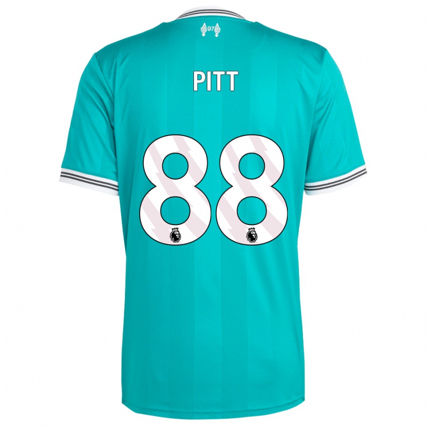 ילדים לוקאס פיט #88 ירוק לבן ג'רזי קיט שלישי 2025/26 חולצה קצרה