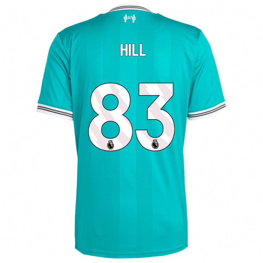 ילדים תומאס היל #83 ירוק לבן ג'רזי קיט שלישי 2025/26 חולצה קצרה