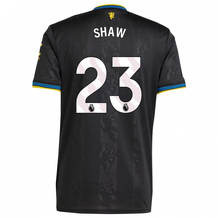 ילדים לוק שו #23 שחור צהוב כחול ג'רזי קיט שלישי 2025/26 חולצה קצרה