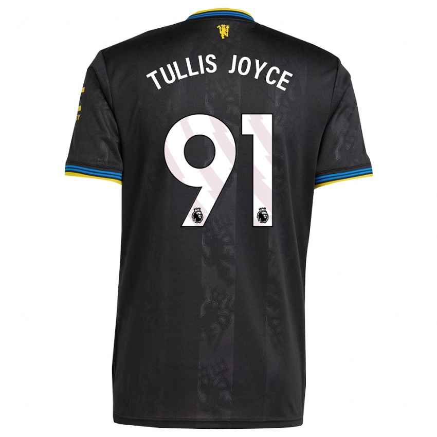 ילדים פאלון טוליס-ג'ויס #91 שחור צהוב כחול ג'רזי קיט שלישי 2025/26 חולצה קצרה