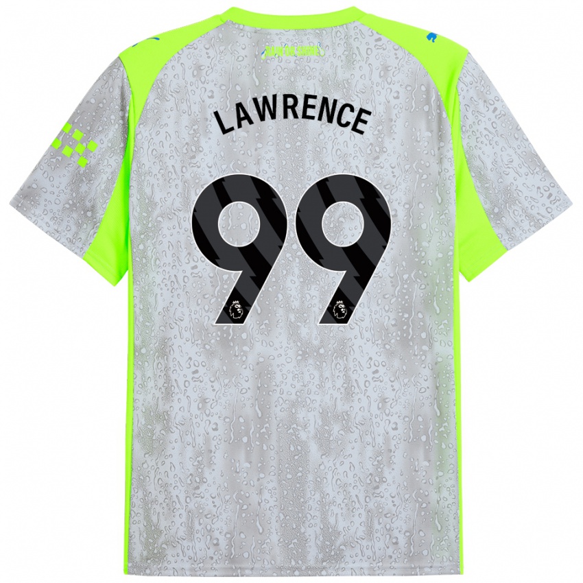 ילדים אמיליו לורנס #99 אפור צהוב ג'רזי קיט שלישי 2025/26 חולצה קצרה