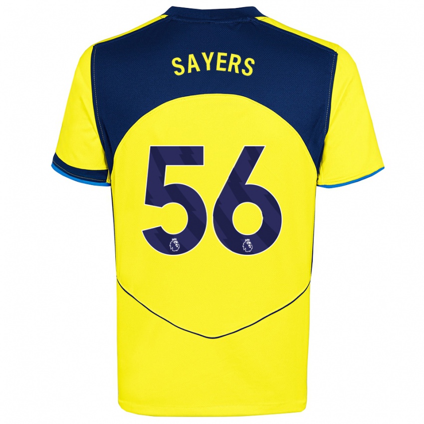 ילדים צ'רלי סיירס #56 צהוב נייבי ג'רזי קיט שלישי 2025/26 חולצה קצרה ילדים צ'רלי סיירס #56 צהוב נייבי ג'רזי קיט שלישי 2025/26 חולצה קצרה