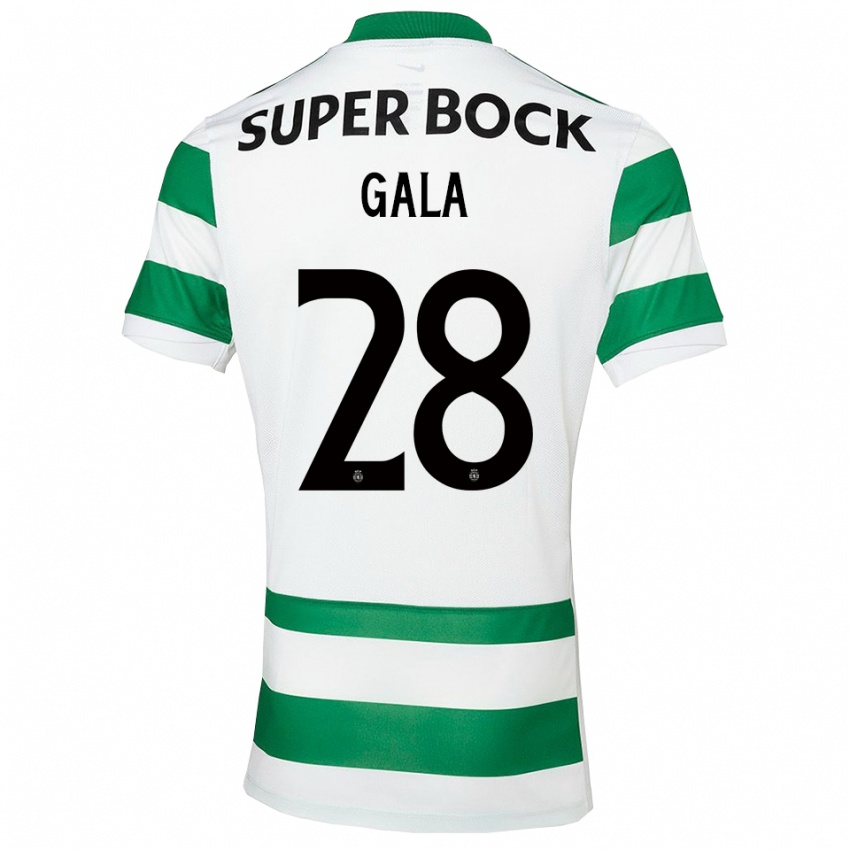 גברים Jacynta Galabadaarachchi #28 ירוק לבן ג'רזי ביתית 2025/26 חולצה קצרה