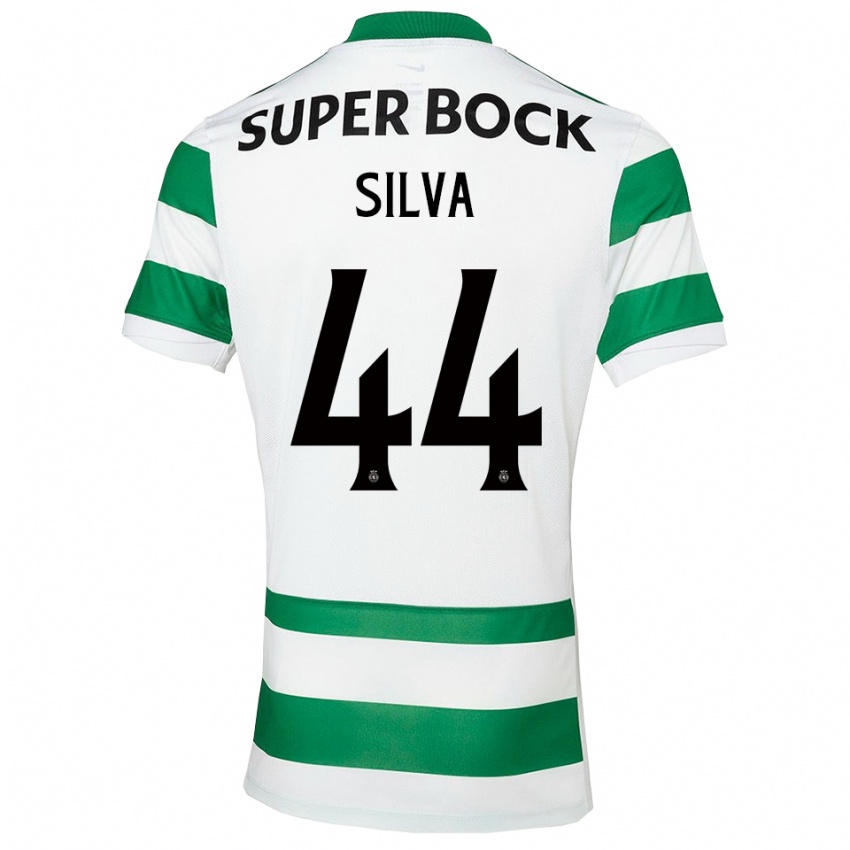 גברים פדרו סילבה #44 ירוק לבן ג'רזי ביתית 2025/26 חולצה קצרה