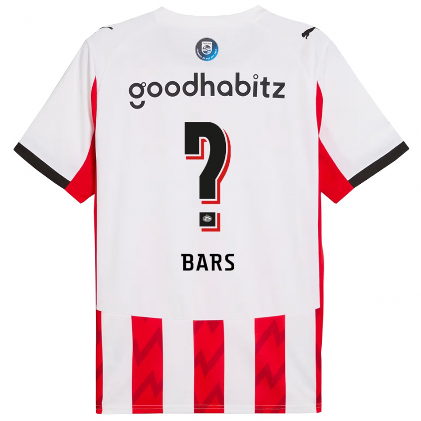 גברים Emir Bars #0 אדום לבן ג'רזי ביתית 2025/26 חולצה קצרה גברים Emir Bars #0 אדום לבן ג'רזי ביתית 2025/26 חולצה קצרה