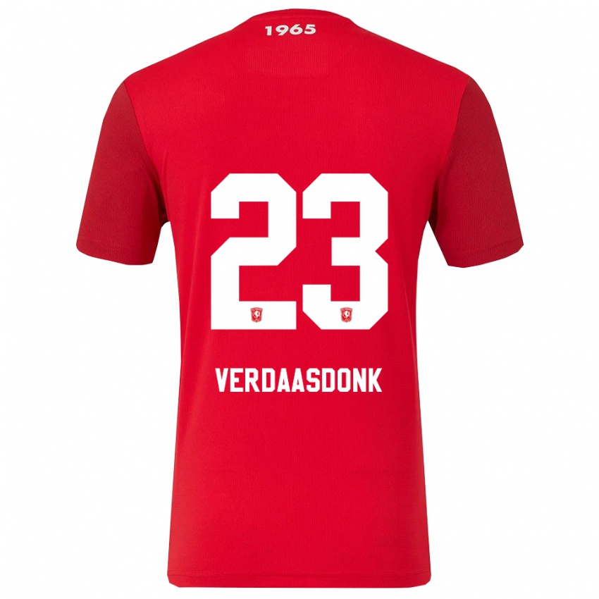 גברים סווס ורדאסדונק #23 אדום לבן ג'רזי ביתית 2025/26 חולצה קצרה