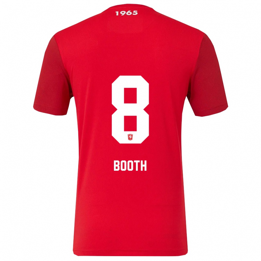 גברים טיילור בות' #8 אדום לבן ג'רזי ביתית 2025/26 חולצה קצרה