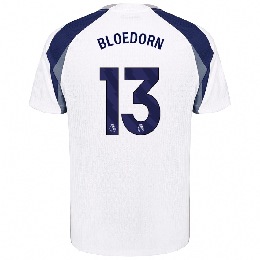 גברים קארי בלדורן #13 לבן נייבי ג'רזי ביתית 2025/26 חולצה קצרה