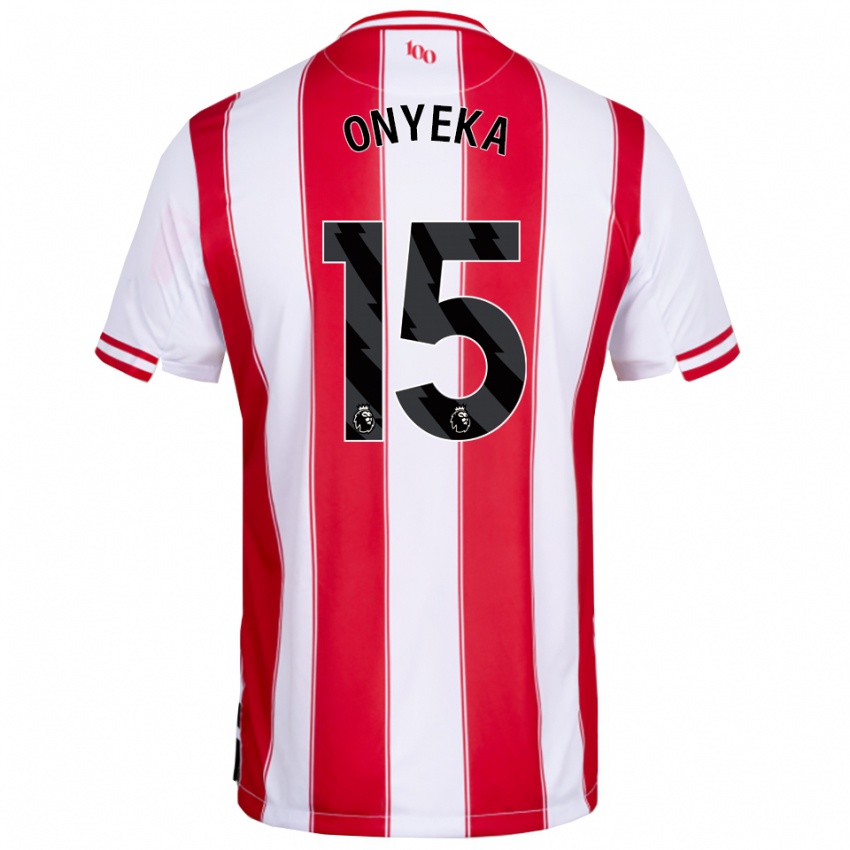 גברים פרנק אוניקה #15 אדום לבן ג'רזי ביתית 2025/26 חולצה קצרה