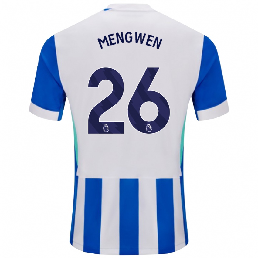 גברים לי מנגווין #26 כחול לבן ג'רזי ביתית 2025/26 חולצה קצרה