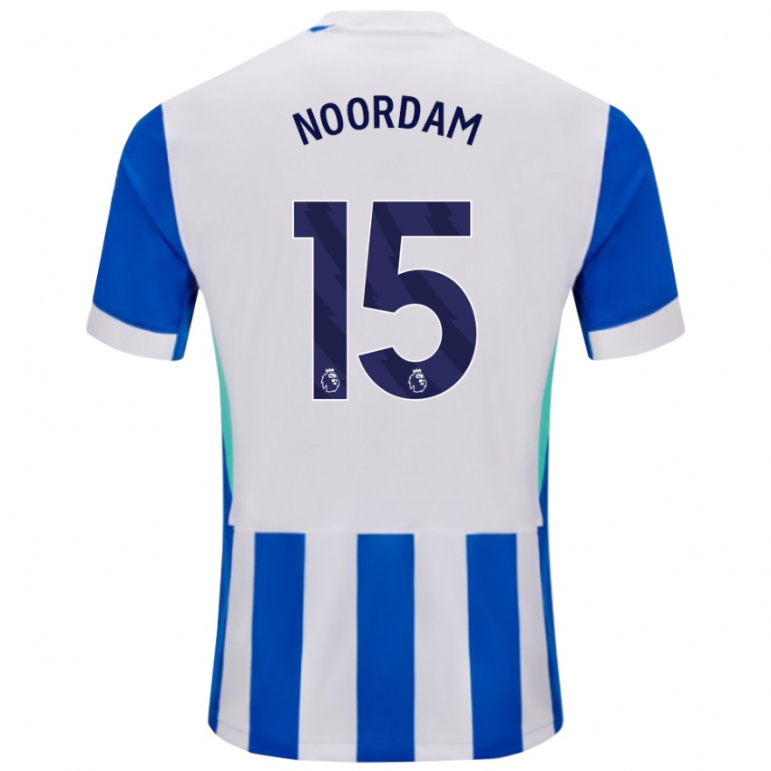 גברים נאדין נורדאם #15 כחול לבן ג'רזי ביתית 2025/26 חולצה קצרה