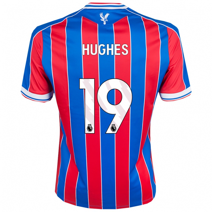 גברים וויל יוז #19 כחול אדום לבן ג'רזי ביתית 2025/26 חולצה קצרה