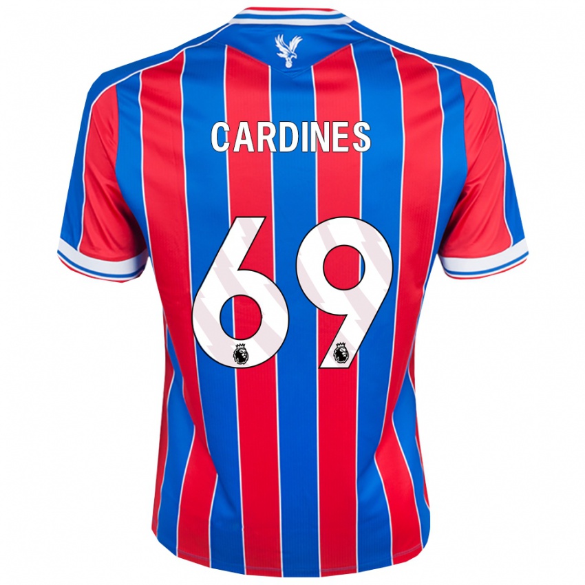 גברים Rio Cardines #69 כחול אדום לבן ג'רזי ביתית 2025/26 חולצה קצרה