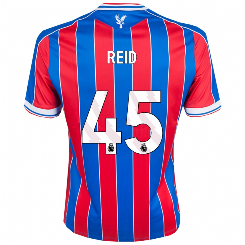 גברים דילן ריד #45 כחול אדום לבן ג'רזי ביתית 2025/26 חולצה קצרה