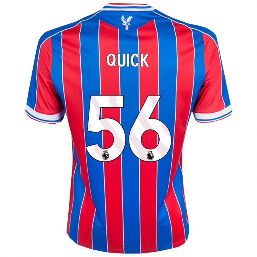 גברים דניאל קוויק #56 כחול אדום לבן ג'רזי ביתית 2025/26 חולצה קצרה