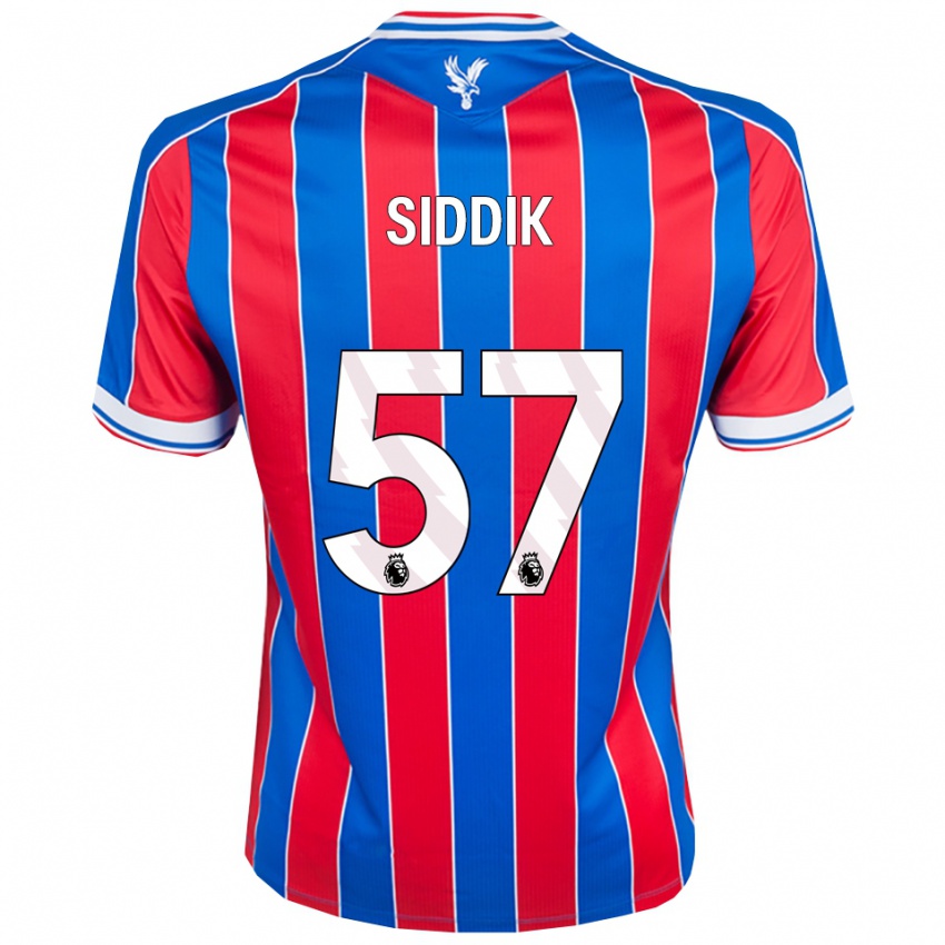 גברים קארדו סידיק #57 כחול אדום לבן ג'רזי ביתית 2025/26 חולצה קצרה