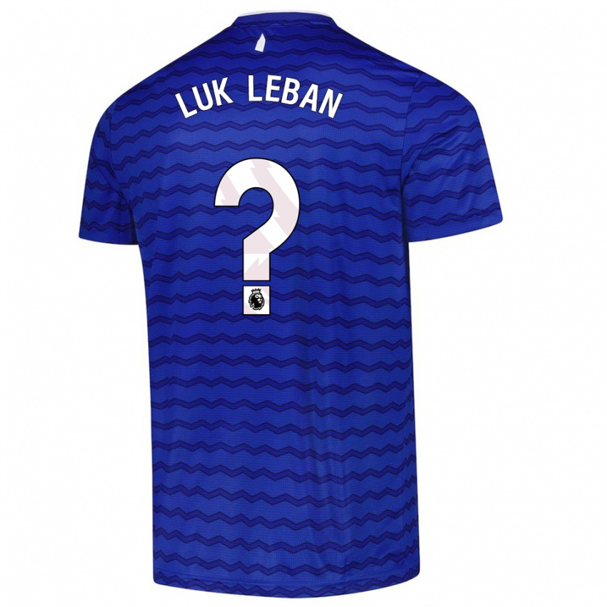 גברים Zan Luk Leban #0 כחול נייבי ג'רזי ביתית 2025/26 חולצה קצרה