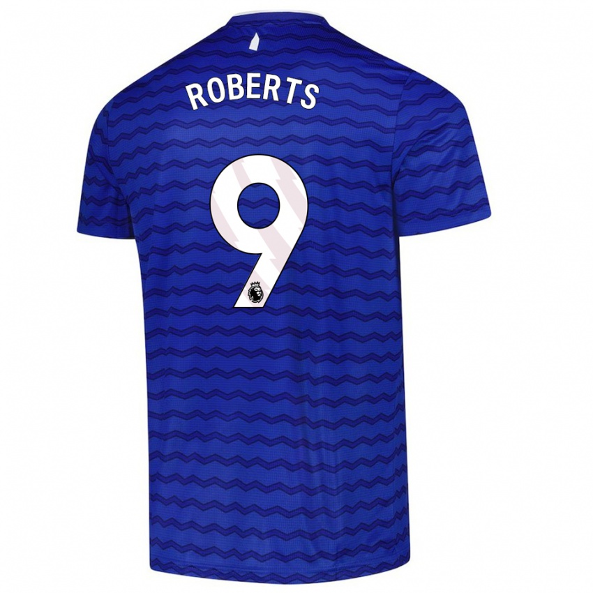 גברים Ray Roberts #9 כחול נייבי ג'רזי ביתית 2025/26 חולצה קצרה