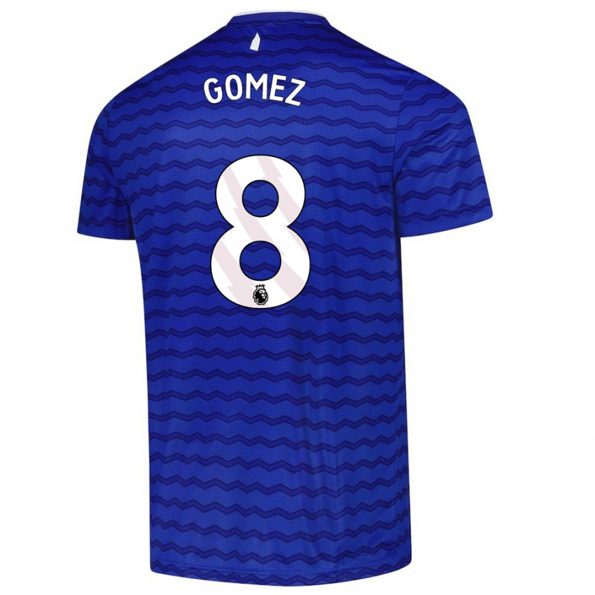 גברים Francis Gomez #8 כחול נייבי ג'רזי ביתית 2025/26 חולצה קצרה
