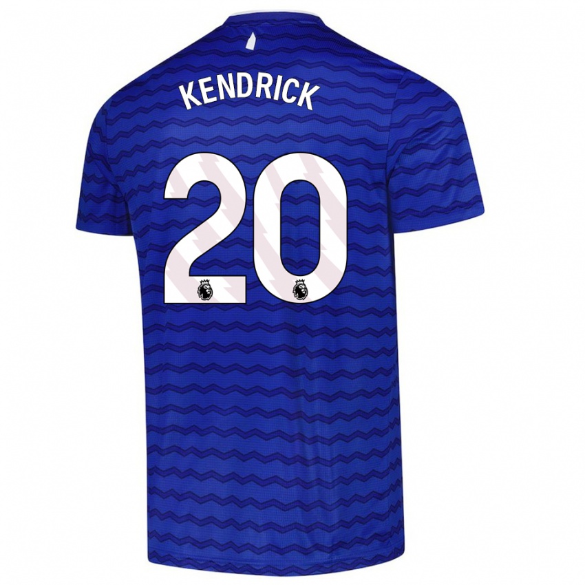 גברים Levi Kendrick #20 כחול נייבי ג'רזי ביתית 2025/26 חולצה קצרה