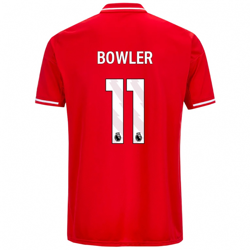 גברים ג'וש בוולר #11 אדום לבן ג'רזי ביתית 2025/26 חולצה קצרה