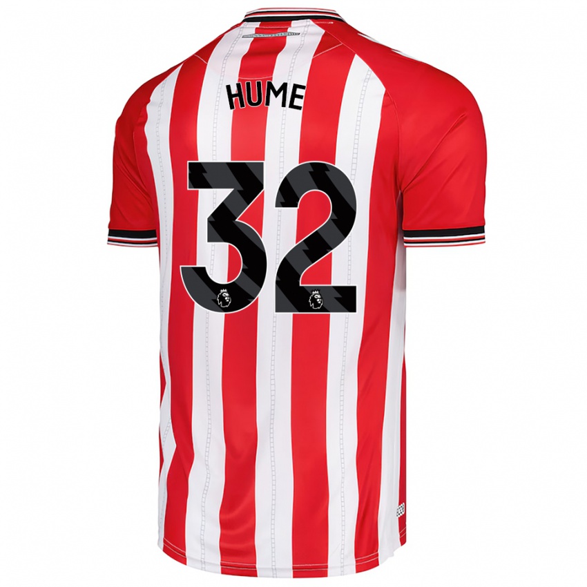 גברים טריי היום #32 אדום לבן ג'רזי ביתית 2025/26 חולצה קצרה