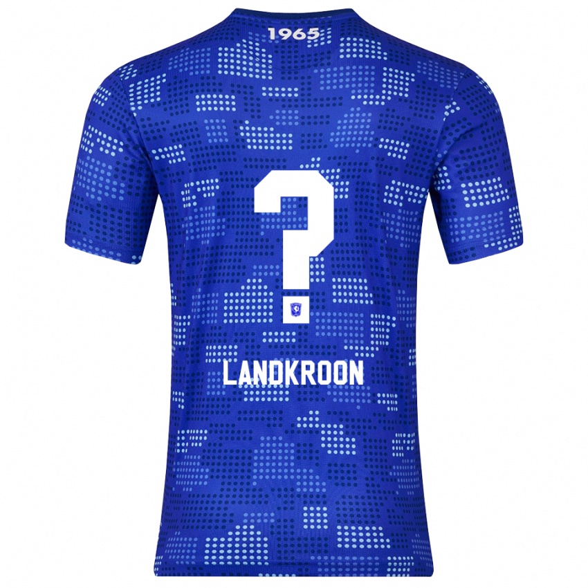 גברים Kick Landkroon #0 כחול תכלת הרחק ג'רזי 2025/26 חולצה קצרה