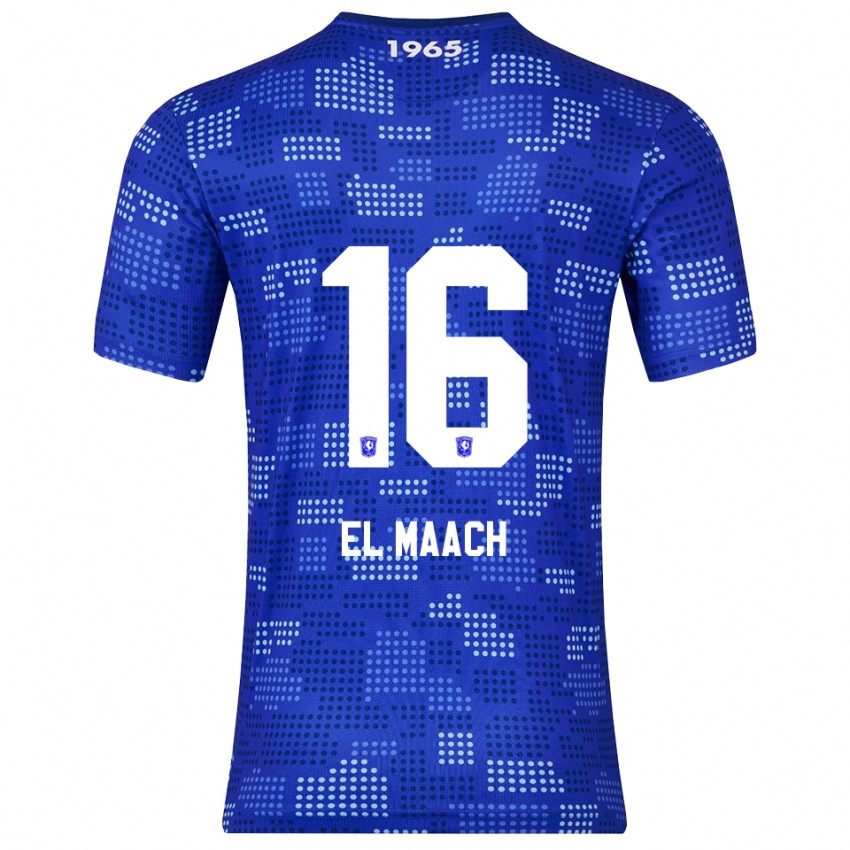 גברים עיסאם אל מאח #16 כחול תכלת הרחק ג'רזי 2025/26 חולצה קצרה