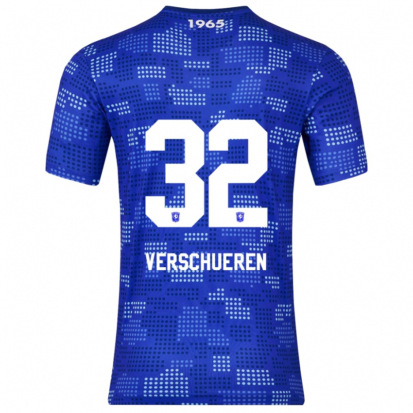 גברים ארנו ורשוארן #32 כחול תכלת הרחק ג'רזי 2025/26 חולצה קצרה