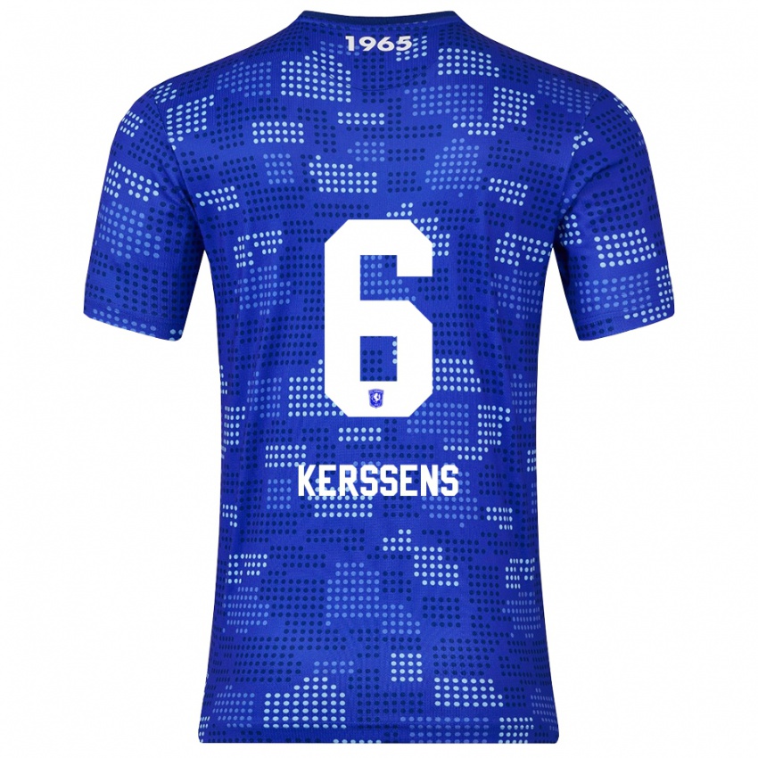 גברים Tom Kerssens #6 כחול תכלת הרחק ג'רזי 2025/26 חולצה קצרה