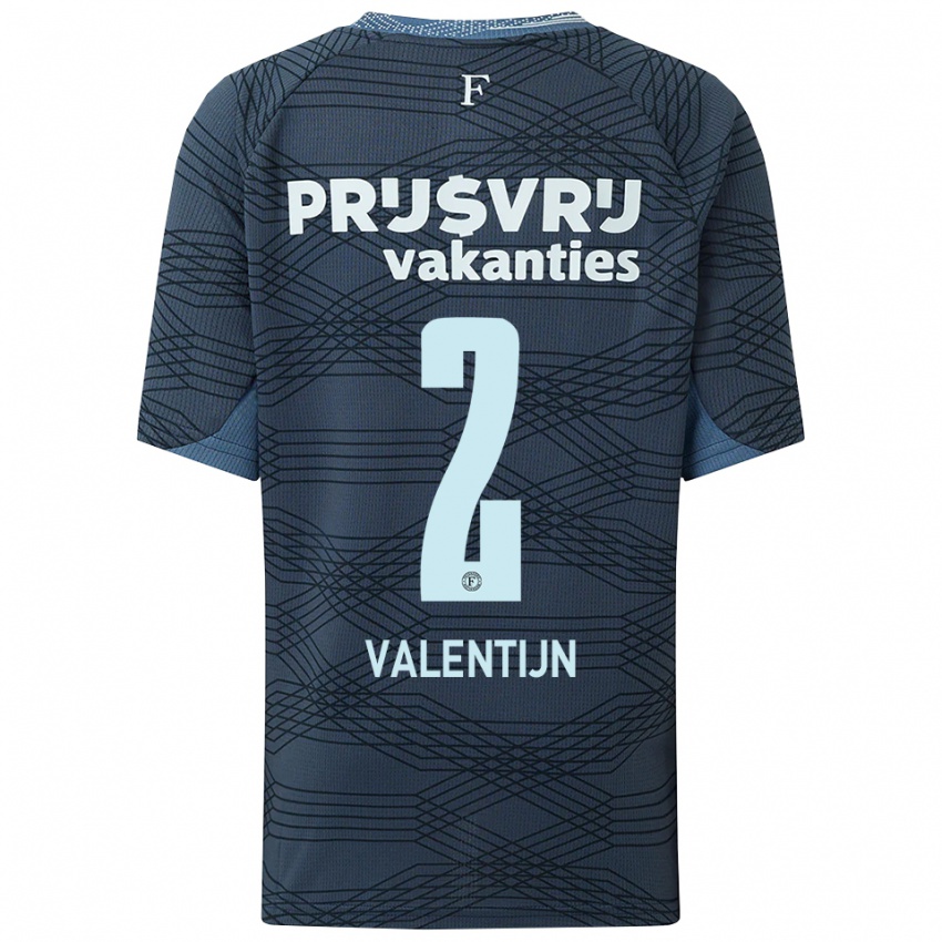 גברים Jurvain Valentijn #2 שחור אפור הרחק ג'רזי 2025/26 חולצה קצרה