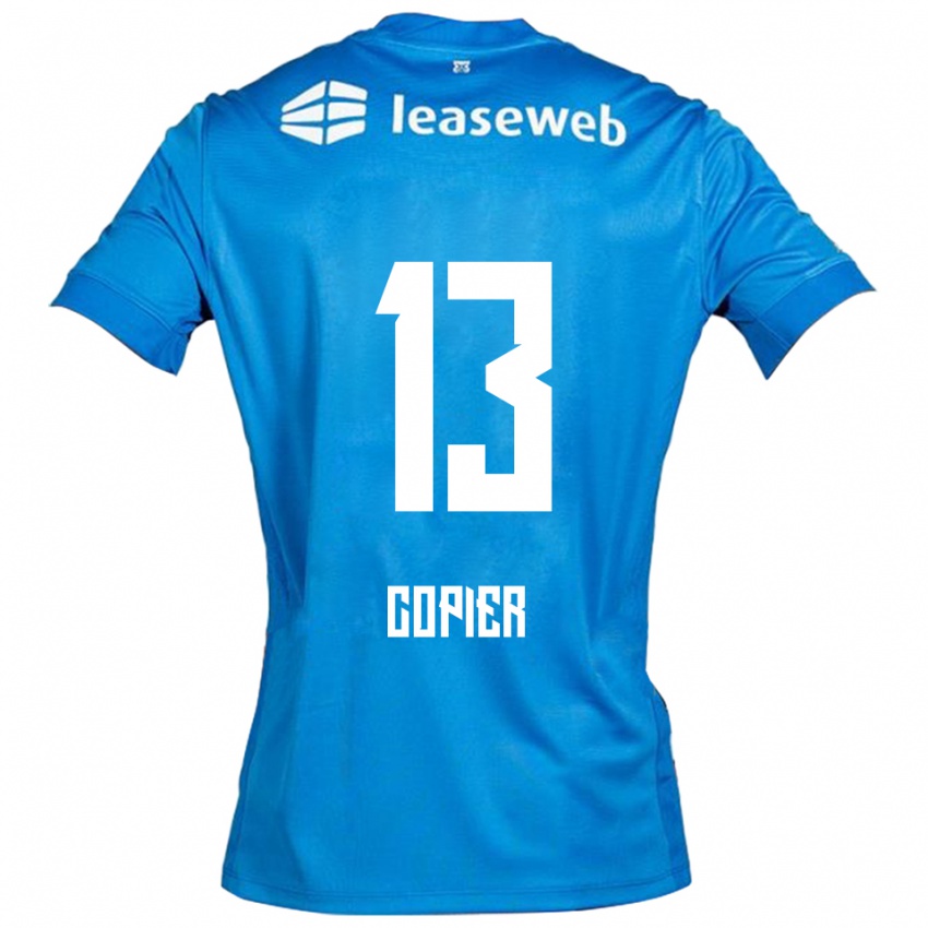 גברים Febe Copier #13 כחול לבן הרחק ג'רזי 2025/26 חולצה קצרה