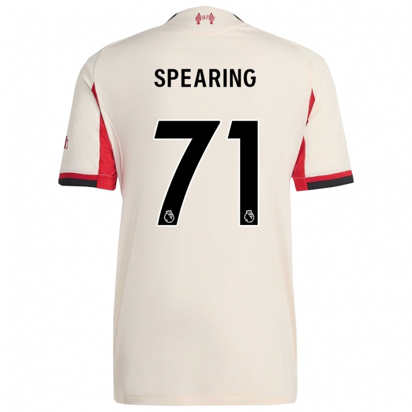 גברים ג'יי ספירינג #71 לבן שחור הרחק ג'רזי 2025/26 חולצה קצרה