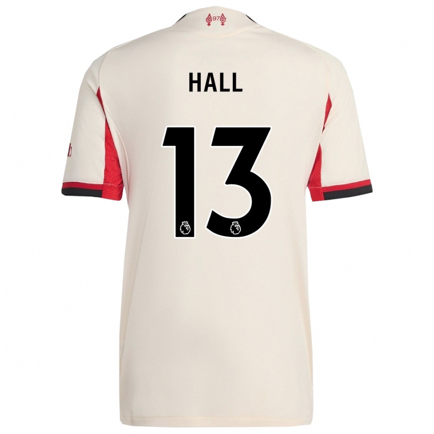 גברים Bailey Hall #13 לבן שחור הרחק ג'רזי 2025/26 חולצה קצרה