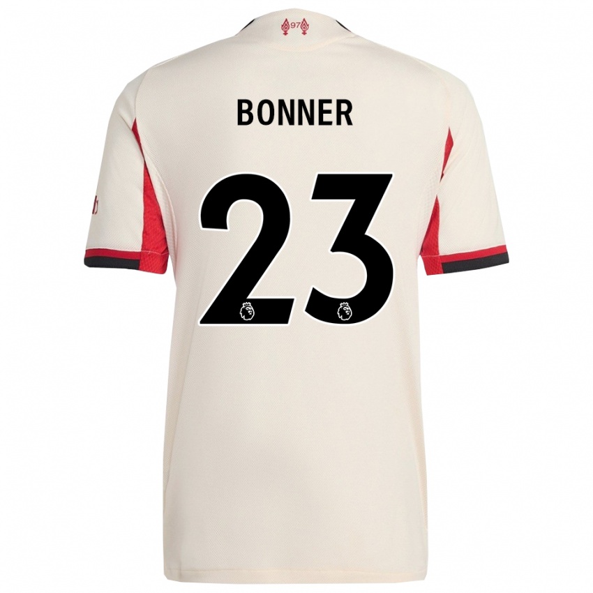 גברים ג'מה בונר #23 לבן שחור הרחק ג'רזי 2025/26 חולצה קצרה