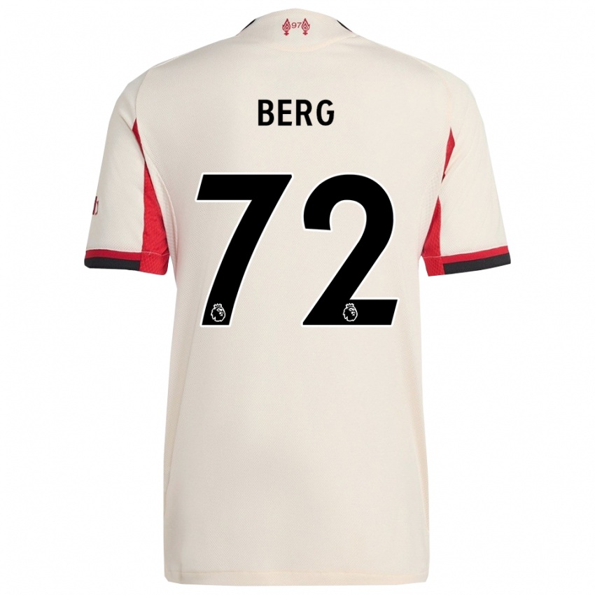 גברים ספ ואן דן ברג #72 לבן שחור הרחק ג'רזי 2025/26 חולצה קצרה